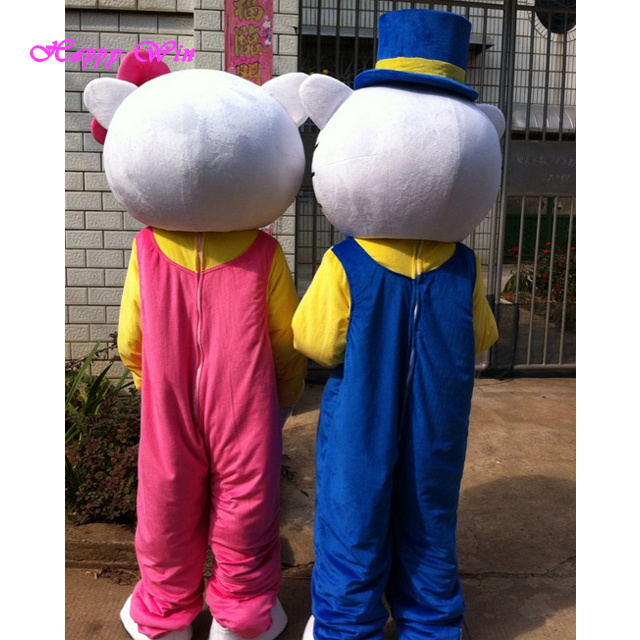 Hot Promoting Hellokitty Plush character costume,Funny Cartoon Hellokitty Mascot Costume