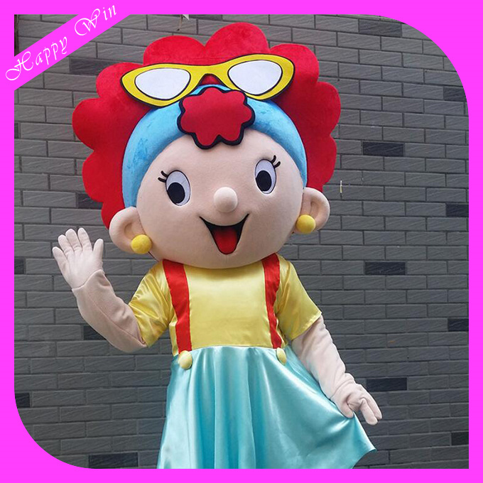 plush princess mascot costume advertising cartoon character mascot costumes walking mascot for sale