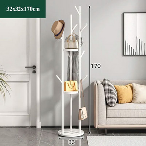 Design Living Room Furniture Modern Metal Coat Rack With Mirror