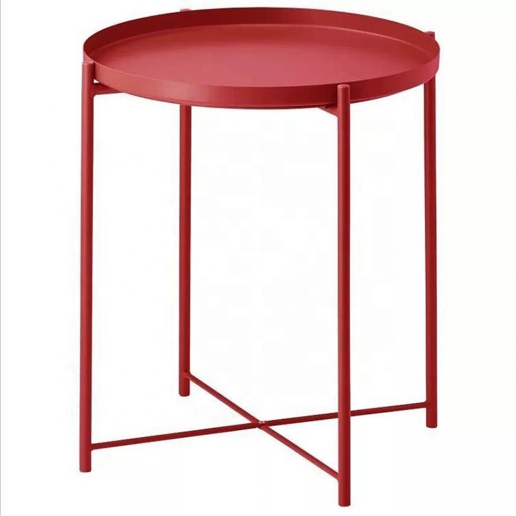 Round Nesting Table For Home Decoration