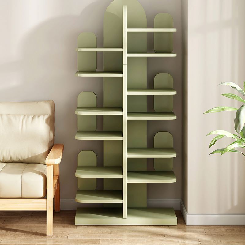 Best-Selling New Living Room Furniture Simple Cactumulti-Layer Wooden Storage Rack, Bookshelf,Kids Bookcase