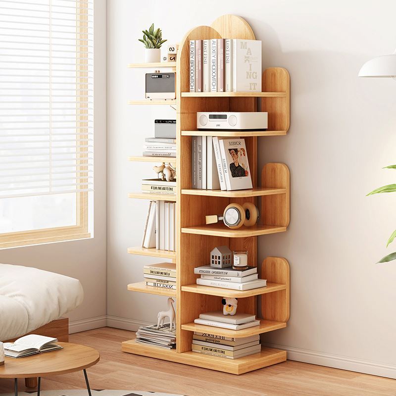 Best-Selling New Living Room Furniture Simple Cactumulti-Layer Wooden Storage Rack, Bookshelf,Kids Bookcase