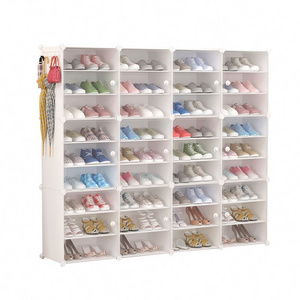 Plastic Shoes Holder Wall Mounted Shoe Organizer For Living Room Bathroom Door Space Saving Shoe Rack Cabinet