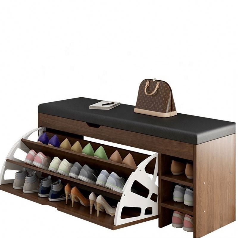 Simple And Narrow Multifunctional Shoe Bench Shoe Cabinet Stable And Non-Shaking Storage Rack