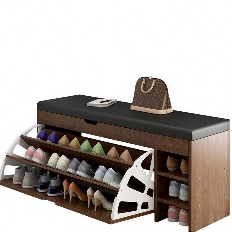 Simple Shoe Cabinet Economical Multifunctional Shoe Bench Household Narrow And Space-Saving Storage Artifac Shoe Rack