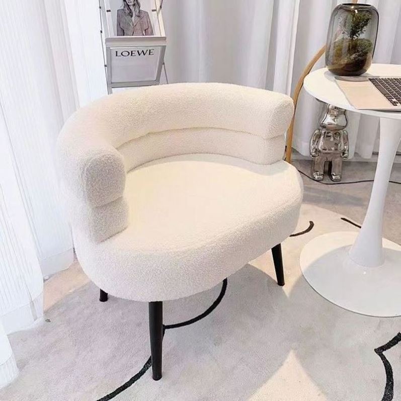 living room furniture modern leisure style swivel chair fiberglass oval shaped egg pod chair with fabric cushion