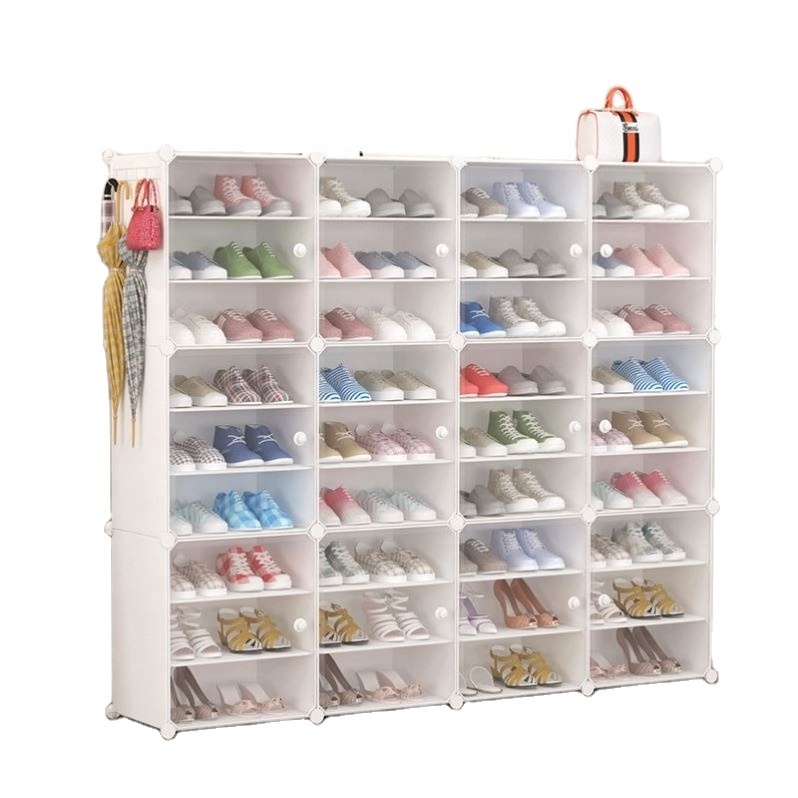 Clear Transparent Hard Plastic Shoe Handbag Storage Box Drop Front Plastic Shoe Organizer