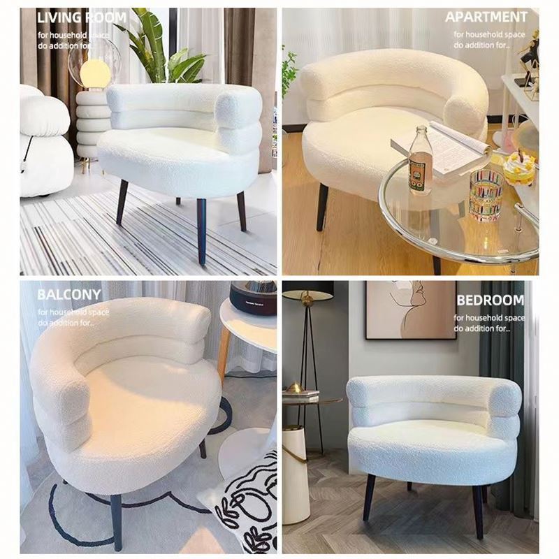 living room furniture modern leisure style swivel chair fiberglass oval shaped egg pod chair with fabric cushion