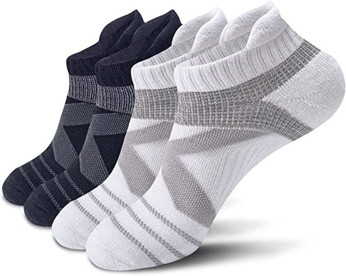 Wholesale Hot Selling High quality  knitting Cotton Spandex Sport Low Cut Men ankle running Socks