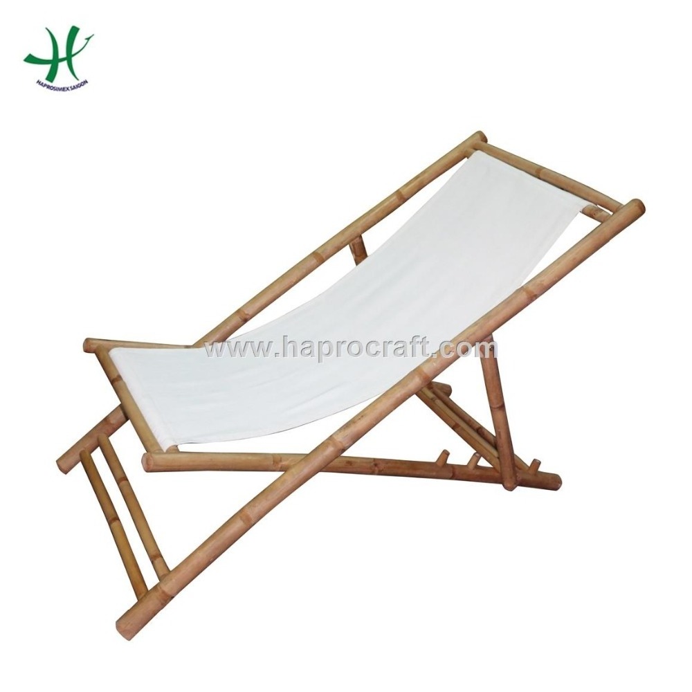 Bamboo Beach chair, bamboo outdoor furniture, bamboo outdoor beach chair for outdoor furniture