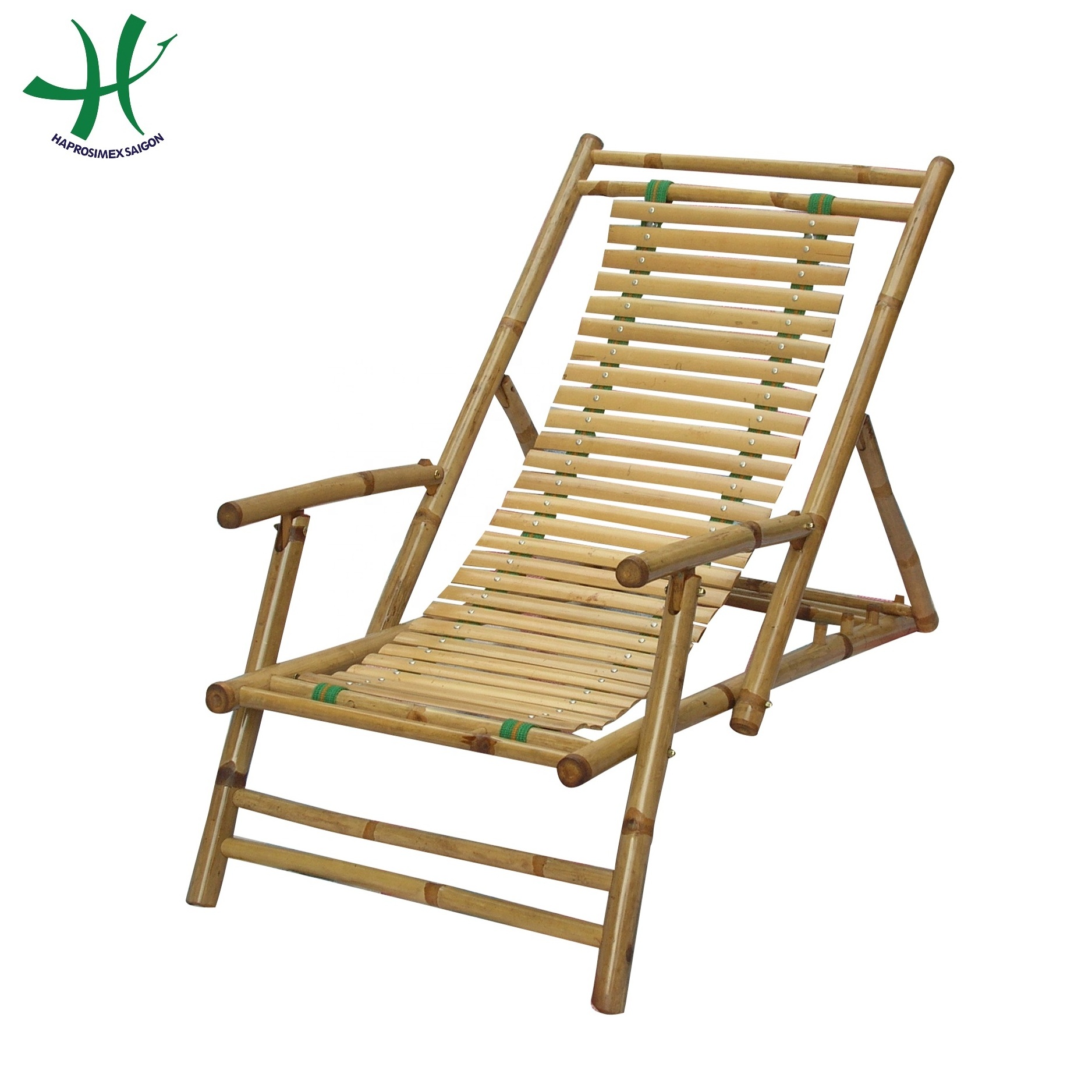 100% Natural Bamboo Furniture folding chair for garden decoration, outdoor furniture for relaxing