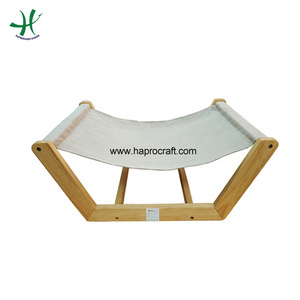 New design 2018 wooden pet products, wooden bed for cat and dog, small cute animal pet accessories