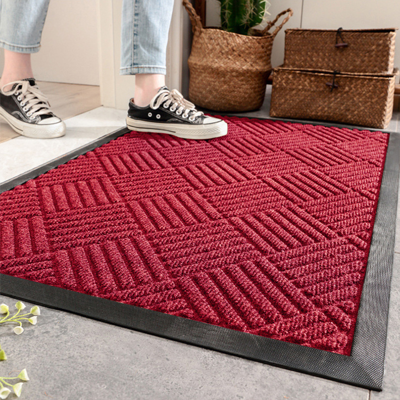 wholesale cheap door mat rubber mats door Indoor Outdoor foot door mats for home entrance