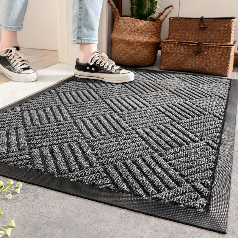 wholesale cheap door mat rubber mats door Indoor Outdoor foot door mats for home entrance