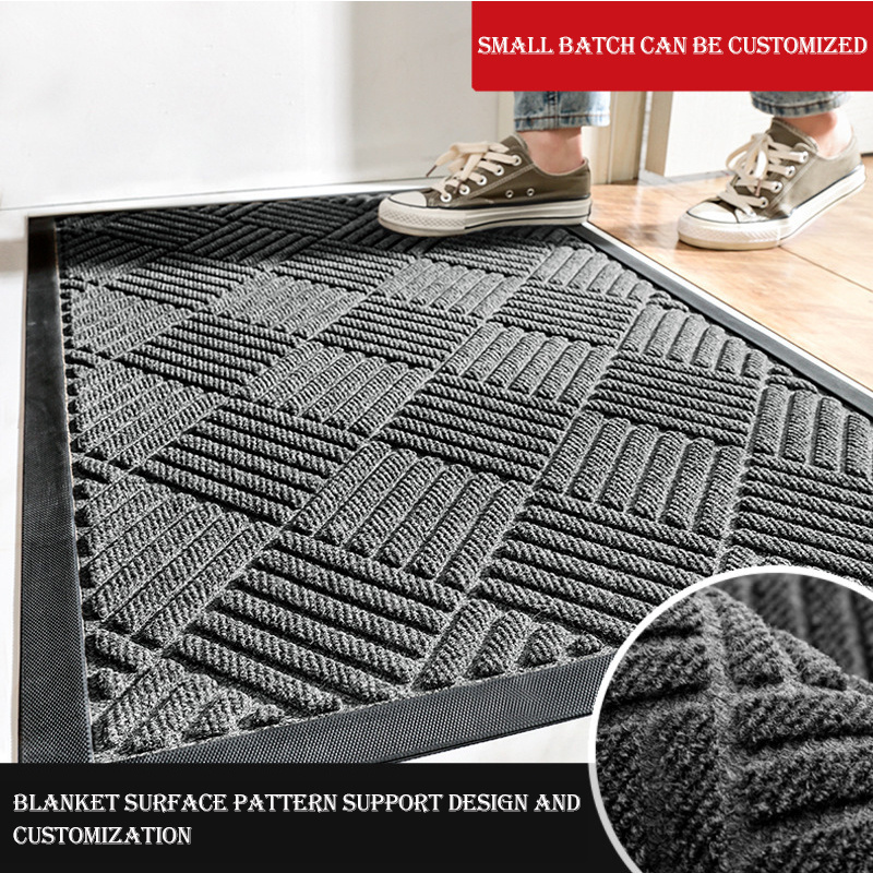 wholesale cheap door mat rubber mats door Indoor Outdoor foot door mats for home entrance