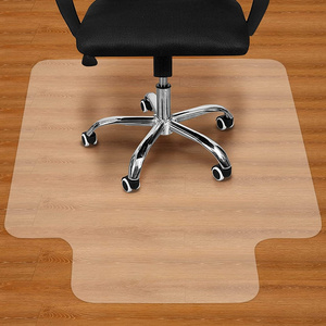 Office Chair Mat Protector for Hardwood and Tile Floor Rubber PET E-sports Chair  Non Slip  Chair Mat