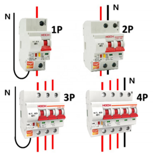 Tuya WIFI Circuit Breaker Smart Life APP Timer Remote Control Wireless Intelligent Automatic Smart Switch Factory