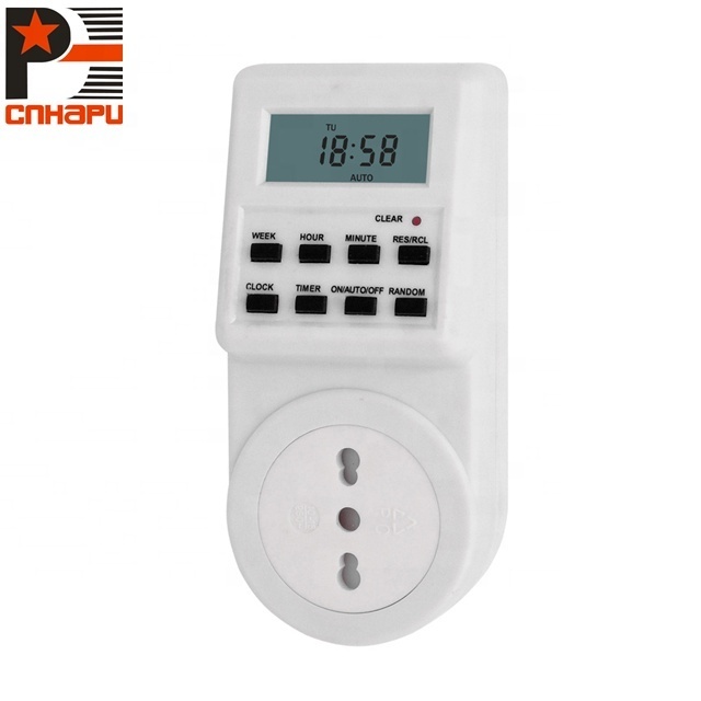 EU Socket digital switch timer weekly electric outlet timer