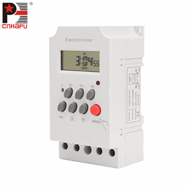 LCD digital KG316T-2 clock timer switch,school bell timer switch