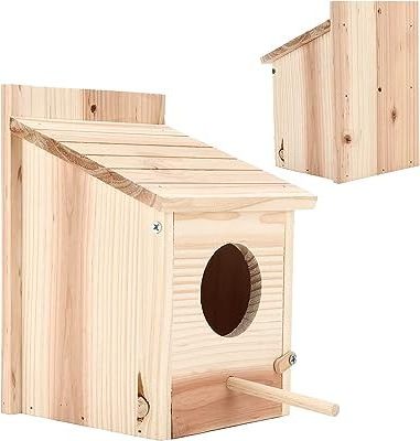 Bird Attractive Wooden Squirrel House For Garden Outdoor In Durable Quality With Elegant Finish Wooden Squirrel In factory Price