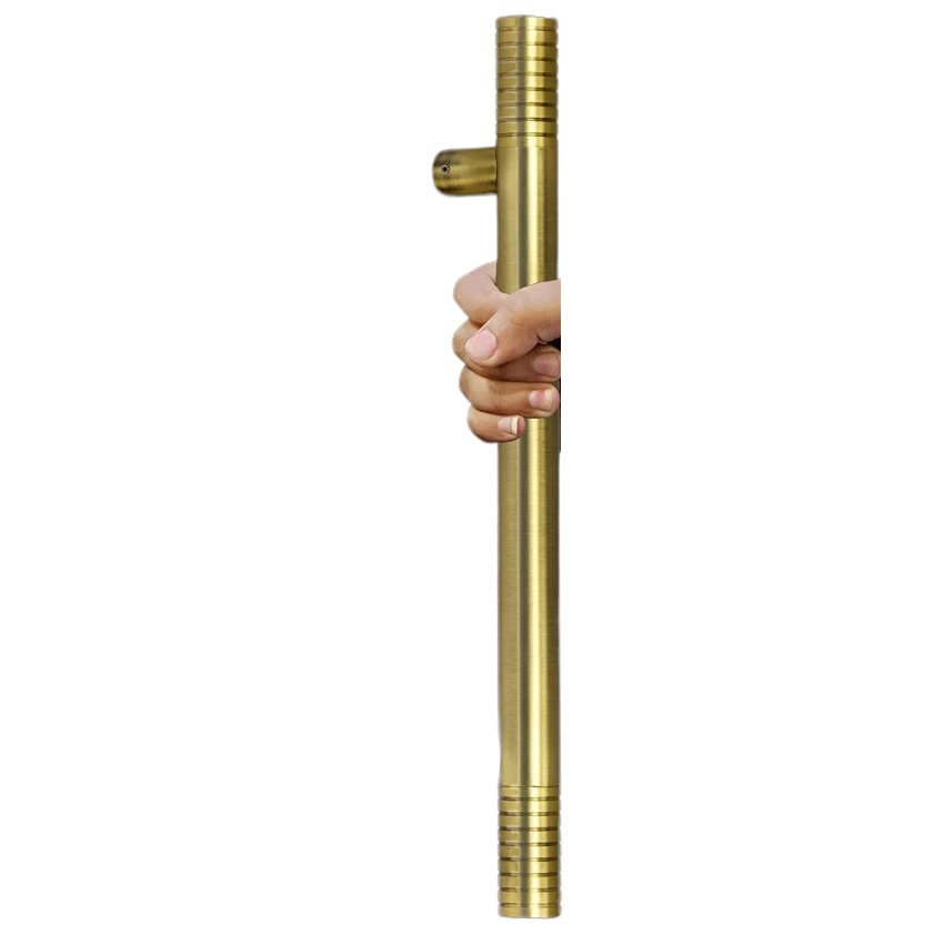 Bulk Quantity Top Selling Affordable Prices Brass Made Door Handle Customised Door Handle Knocker Polished Brass Door Knocker