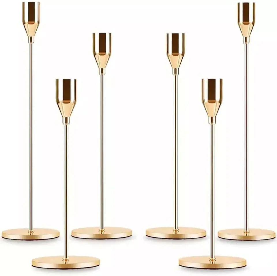 New Design Metal Votive Candle Holder Gold plated Wholesale votive for home hotel decor High selling top quality in low  price