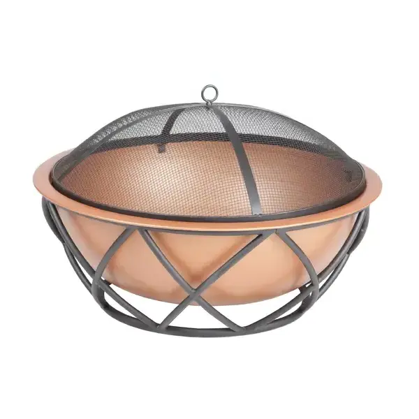 Fire Dark pits stand High quality Hot Selling Garden Accessories copper Fire Pit Elegant For Home Hotel Fire Places In Low Price