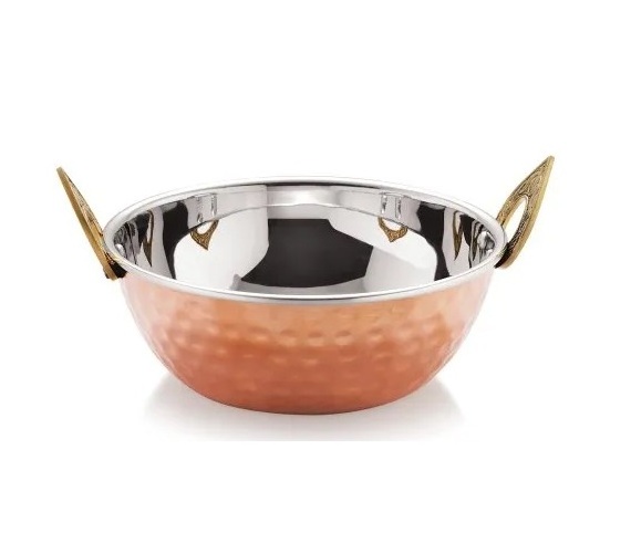 Cauldron Pot Cooking Copper Pure Cooking Handi Pot High Quality Selling Cooking Pot For Home Kitchen Hotel Usage IN Wholesale