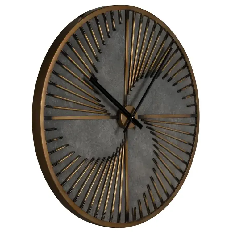 High selling quality premium Metal wall clock for home hotel decor use wall clock in wholesale price form India