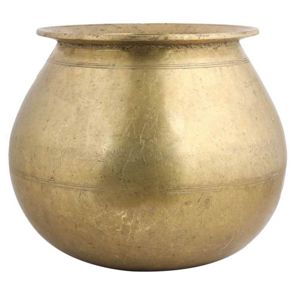 Pure Solid Brass Cooking Handi Pot High Quality Selling Cooking Pot For Home Kitchen Hotel Usage In Wholesale Cheap Price