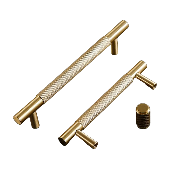 Latest Arrival Wardrobe Brass Handle Premium Quality Luxury Design Metal Cabinet Handle Elegant For Home Hotel Indoor Door Usage