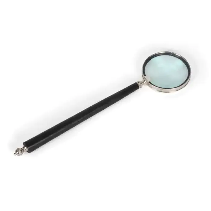 Highly Designs latest new design Decor Magnifier elegant And durable For Book Read Long narrow handle Luxury Magnifying Glass