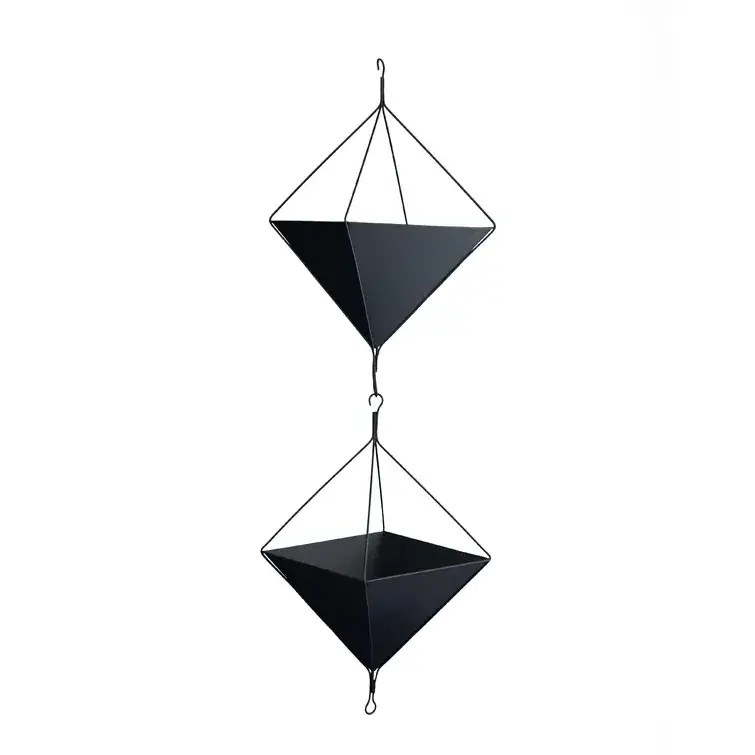 Best Metal Hanging Wall Planter Hanging Planter Indoor Hanging Metal Plant Stand Elegant For Home Hotel decor Usage In Wholesale