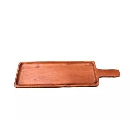 Wooden Tray durable wooden serving plater tray breakfast tray in mango wood new latest design high quality plater with handle