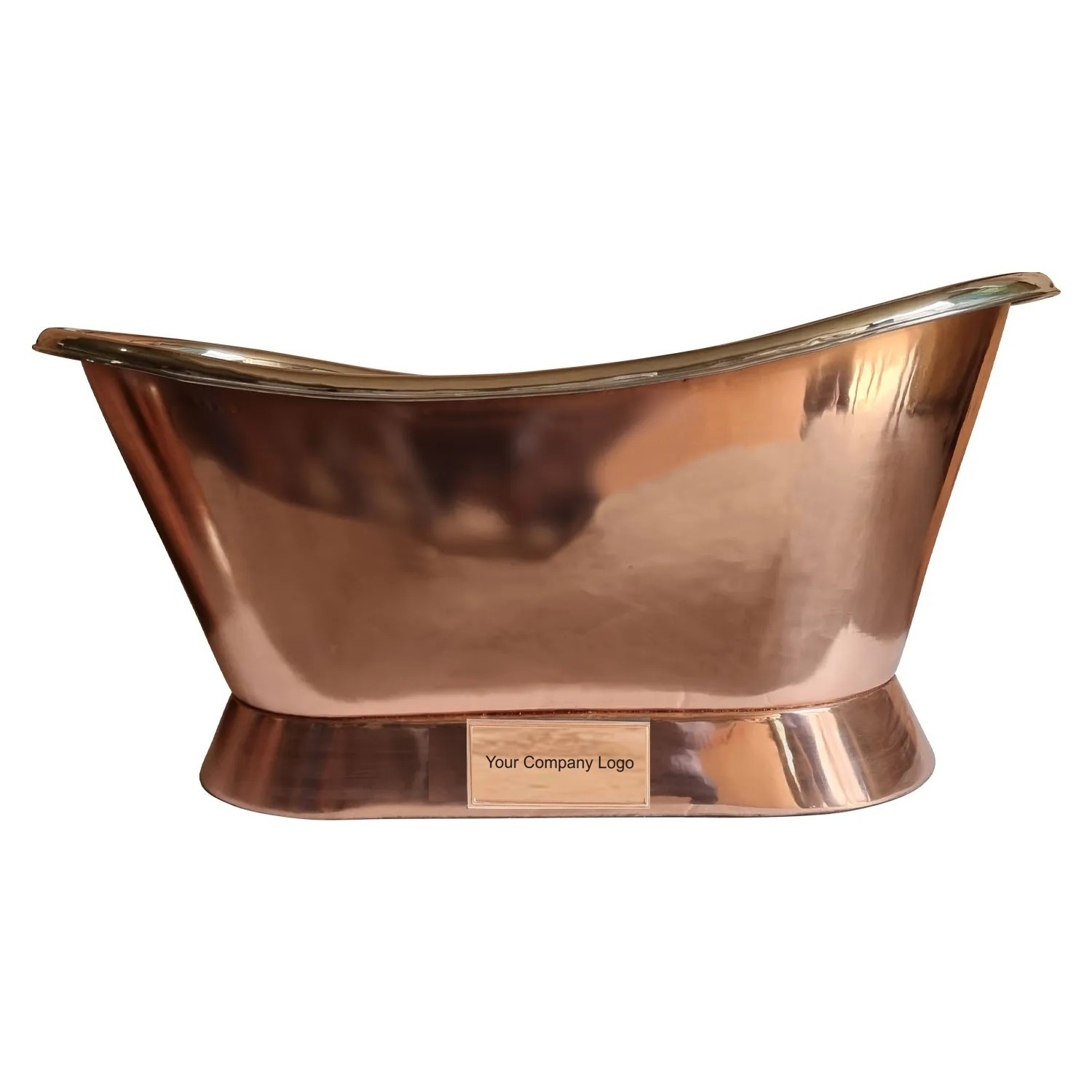 Copper Handcrafted Bathtub Free Standing Copper Polish Look Designer New Bath tub Pure Copper Modern Luxury Hotel Bathtub