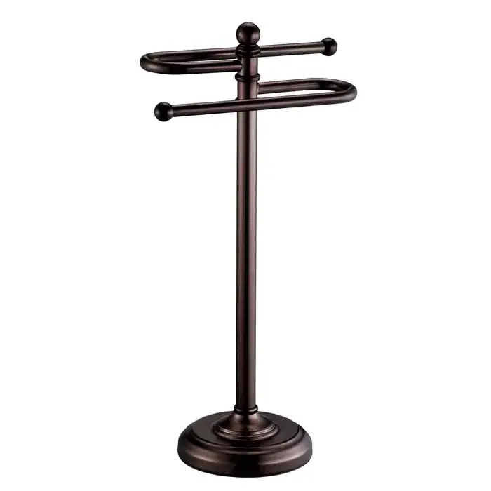 Black Towel Holders Hanger for Scarves Ties Shawls Belts metal towel holder for bathroom simple and durable In wholesale