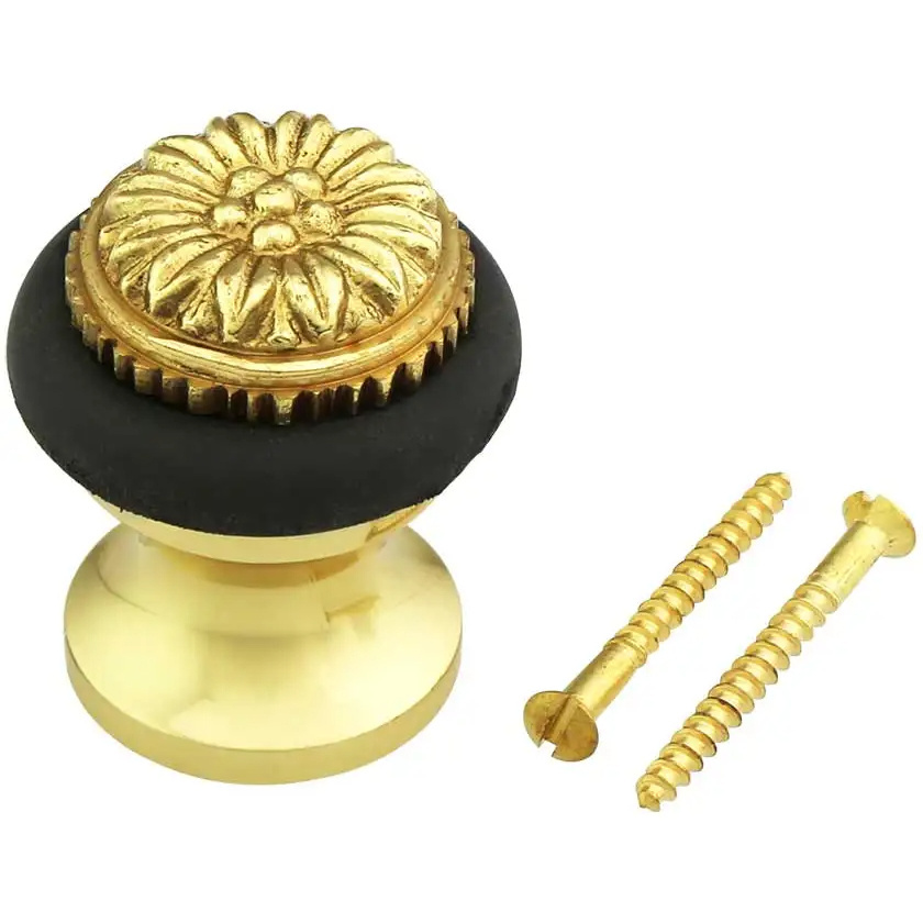 Luxury Look New Brass Door Stopper Floor Mounted High Quality Premium Brass Stopper Elegant For Home Hotel Door Stopping Usage