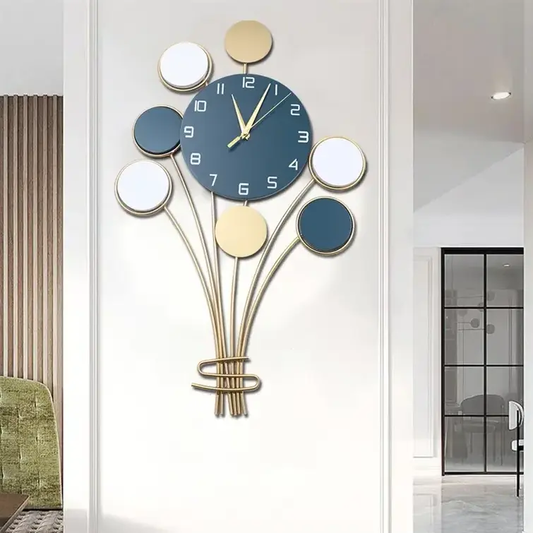 High selling quality premium Metal wall clock for home hotel decor use wall clock in wholesale price form India