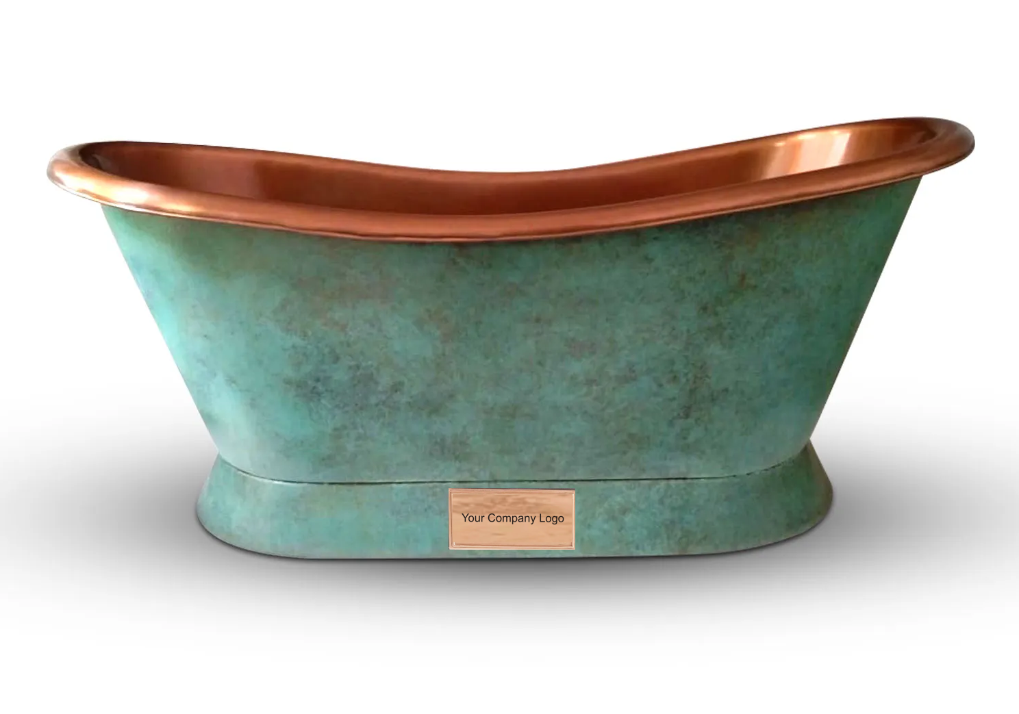 Copper Handcrafted Bathtub Free Standing Copper Polish Look Designer New Bath tub Pure Copper Modern Luxury Hotel Bathtub