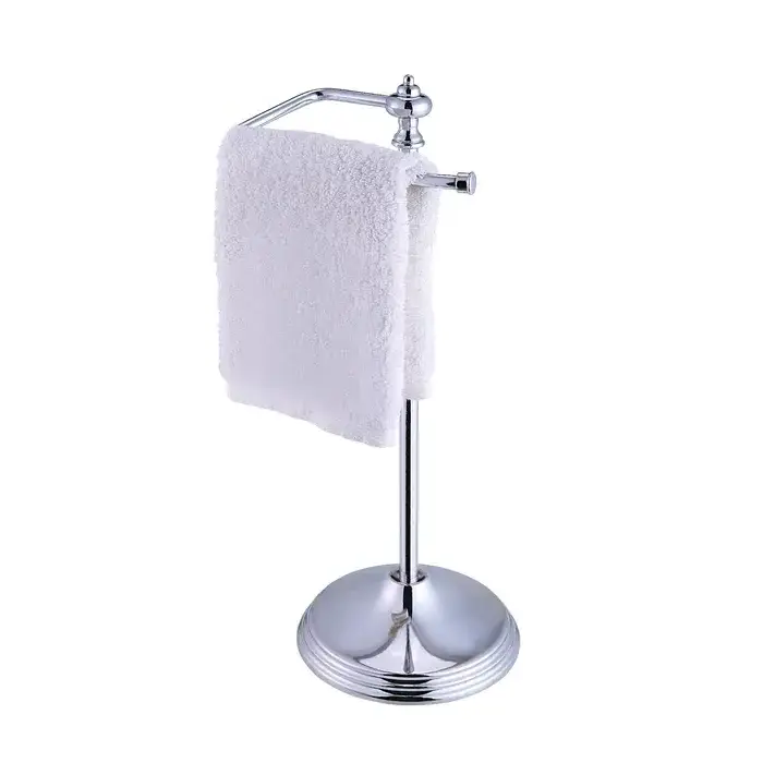 Black Towel Holders Hanger for Scarves Ties Shawls Belts metal towel holder for bathroom simple and durable In wholesale