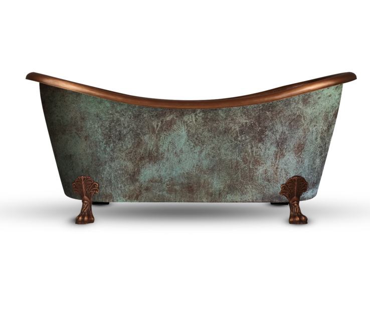 Copper Handcrafted Bathtub Free Standing Copper Polish Look Designer New Bath tub Pure Copper Modern Luxury Hotel Bathtub