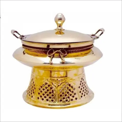 Pure brass high sell Chafing Dish Luxury Style Food Warmer Wedding Buffet Food Serving chafing dish Commercial Kitchen Equipment