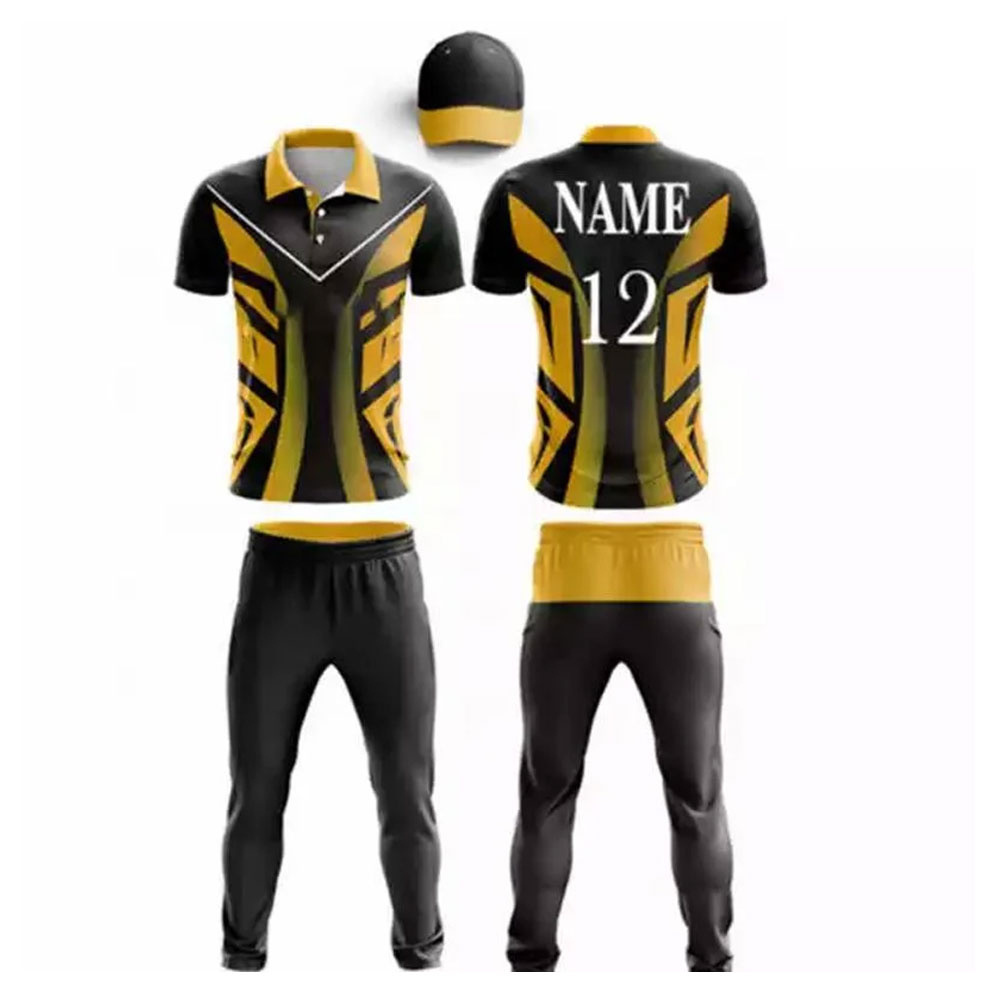 Best Selling Custom Made Cricket Uniform Set For Sale / High Quality New Design Sublimated Cricket Uniform