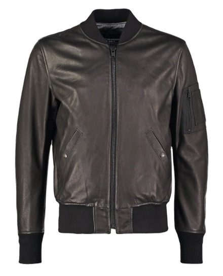 Men Motorcycle Leather Jacket Autumn Wears Embroidered Genuine Leather Jackets Embossed Logo Leather wears