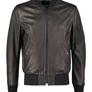 Men Motorcycle Leather Jacket Autumn Wears Embroidered Genuine Leather Jackets Embossed Logo Leather wears