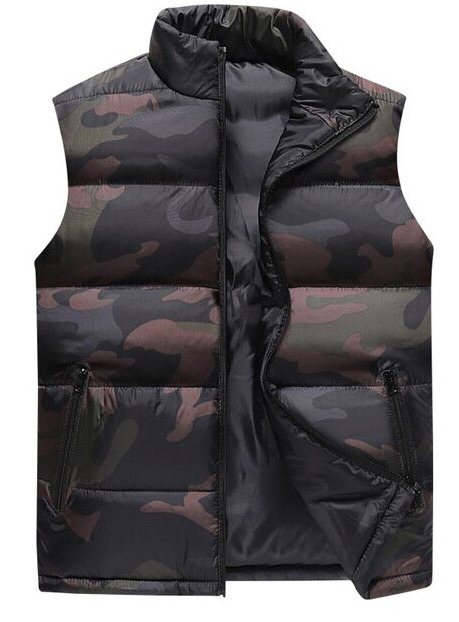 Unisex Full and Sleeveless Puffer Style Jackets Lined with Quilted Polyester Custom Polar Fleece Jackets