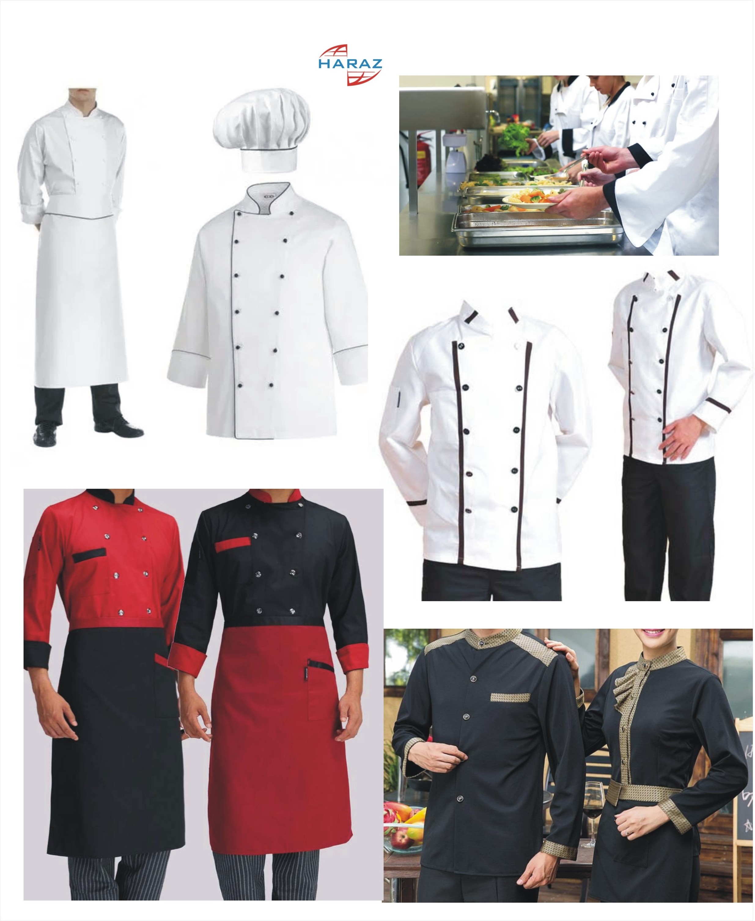 Restaurant Bar Uniform Hotel Cook Workwear Superior OEM Chef Jacket Uniform Vertical Collar Coat Kitchen Wear