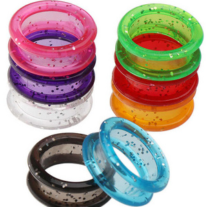 Hot selling Price Rubber Finger Rings for Barber Hair Scissors Removable silicone rings in multiple colors