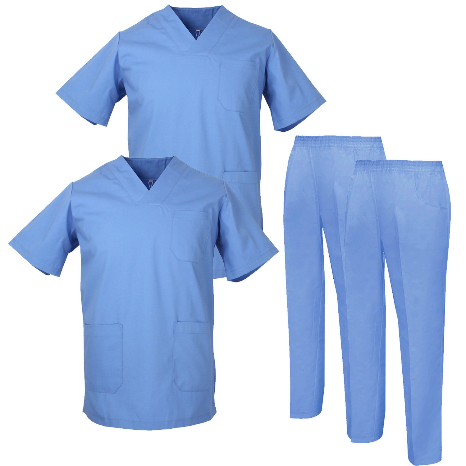 OEM Custom Unisex Doctor Lab Coat Medic Uniform Doctor Coats Nurses Scrubs Sets Uniform Cotton Twill Fabric