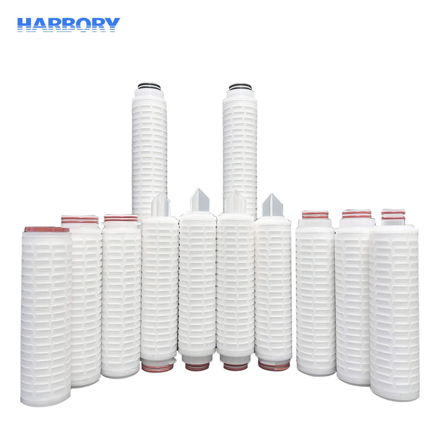 China PE String Wound Filter Cartridge 5 10 20 30 40 Inch Micron Nylon 66 PP Filter Cartridge Membrane Pleated Filter Cartridge